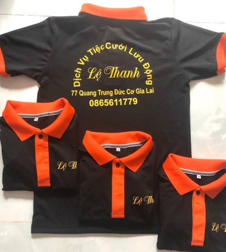 Đồng phục áo thun dịch vụ tiệc cưới 05