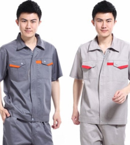 Đồng phục công nhân tay ngắn
